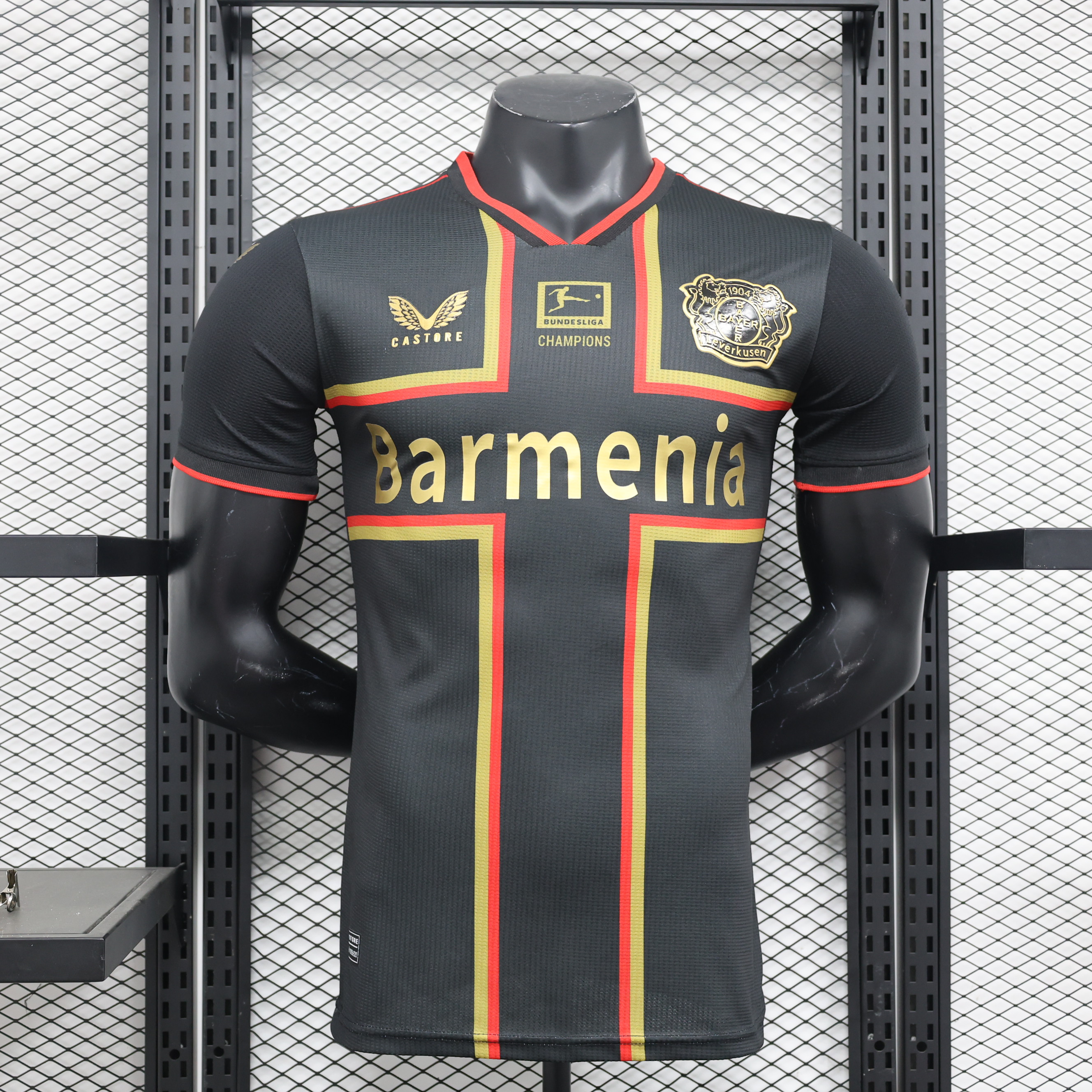 Bayer 04 Leverkusen Authentic Soccer Jersey Champions Special Edition Shirt 2024/25