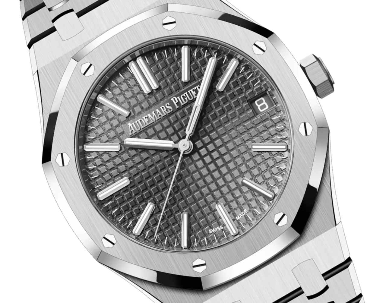[2026 Mirror Grade]Audemars Piguet Royal Oak 41mm Stainless Steel Slate Grey Dial 15500ST.OO.1220ST.02