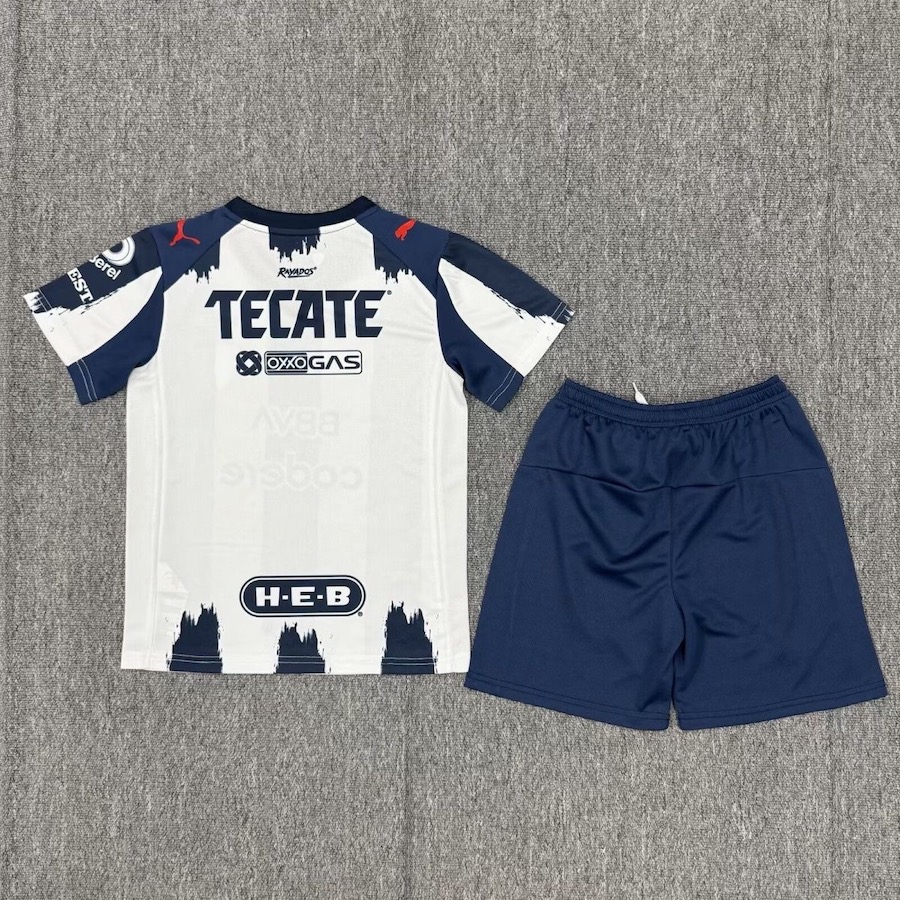 2025-26 Monterrey Kid Football Kit Home