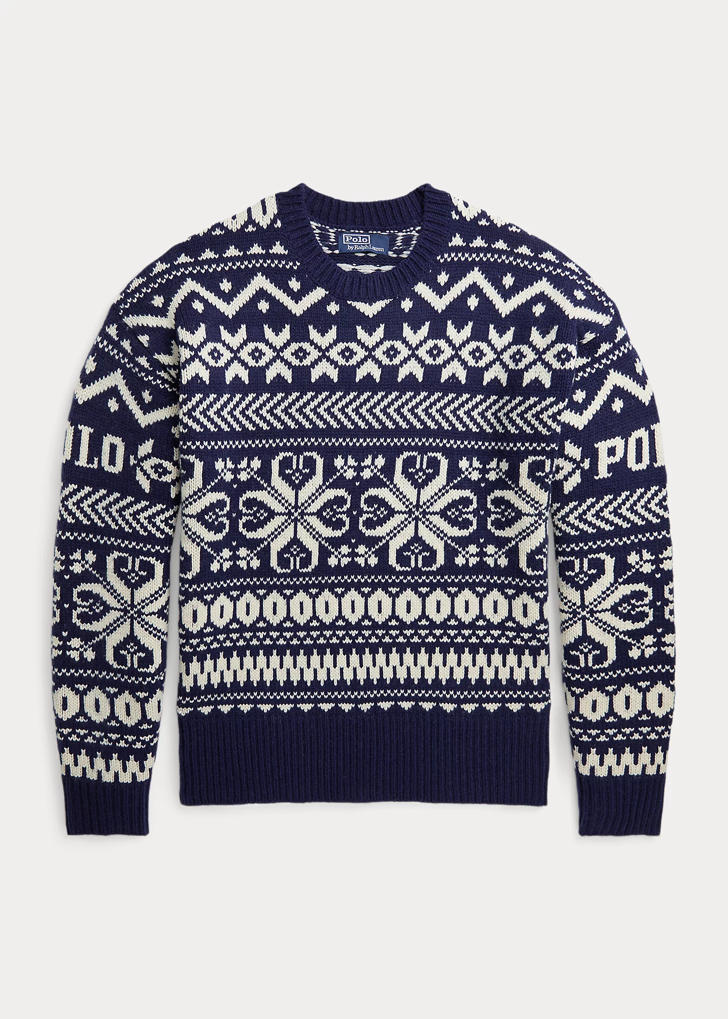 Snowflake Wool-Blend Sweater