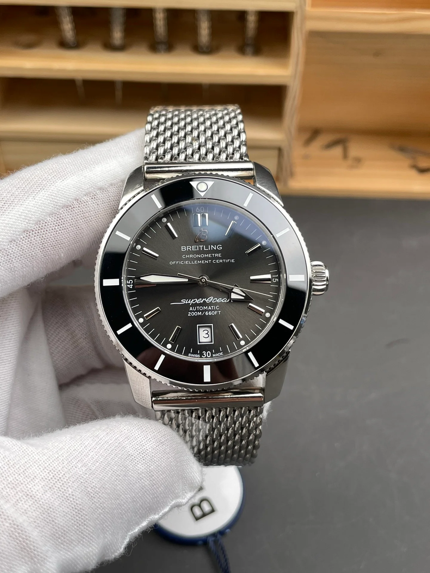 Superocean Heritage II Grey Dial