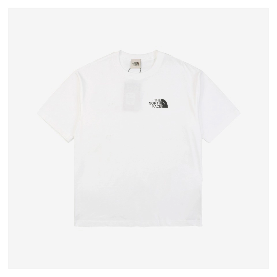 TNF Box Logo Print T-Shirt (White/Black)