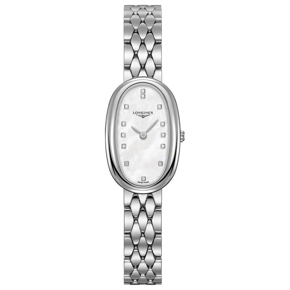 [2026 Mirror Grade]Longines Women's L23054876 Symphonette Diamond Stainless Steel Watch