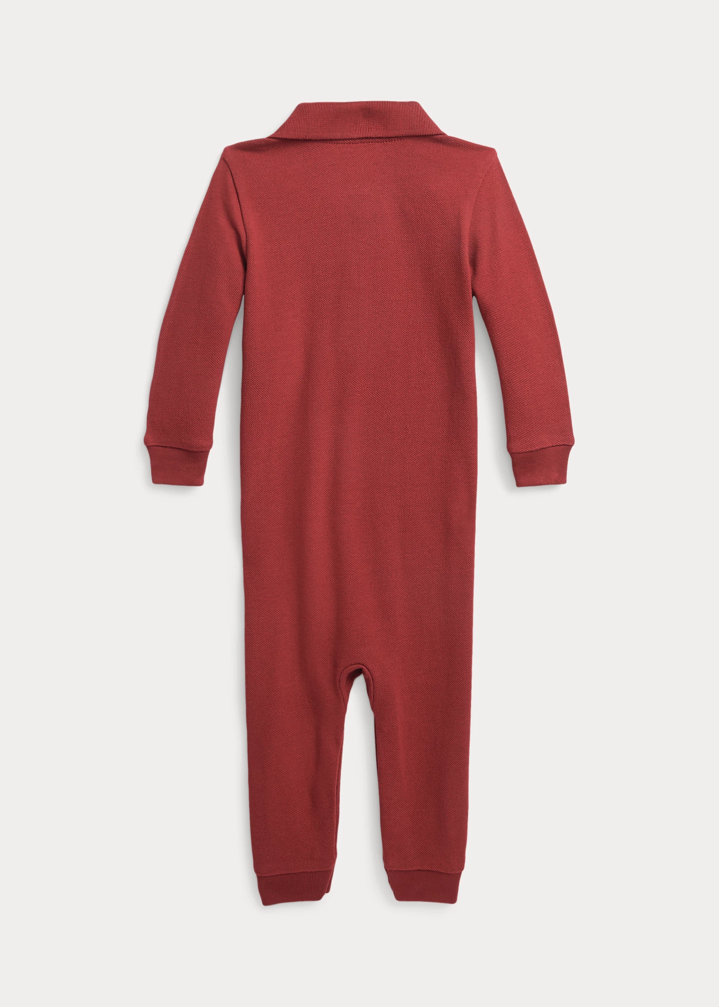 Polo Bear Cotton Mesh Polo Coverall