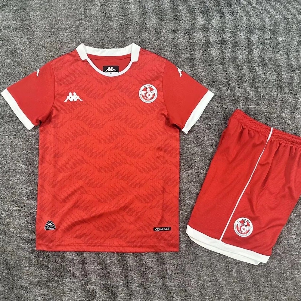 2026 Tunisia Kid Football Kit Away