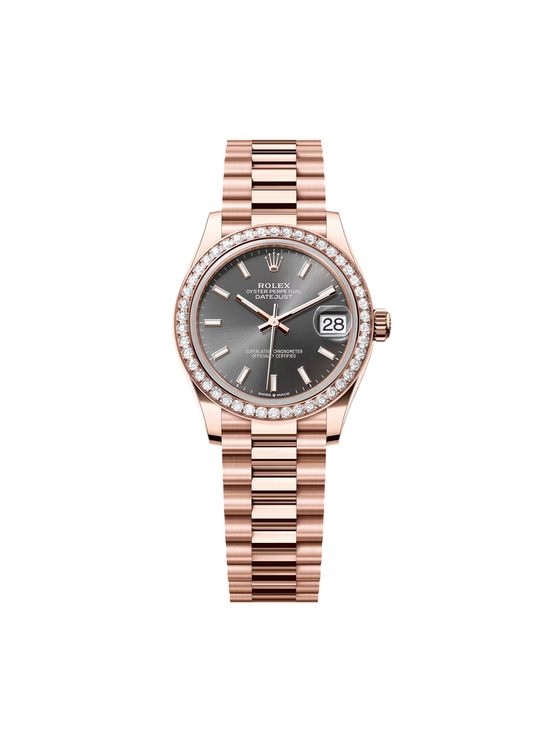 [2026 Mirror Grade]RLX Datejust m278285RBR-0021 Slate Dial 31mm