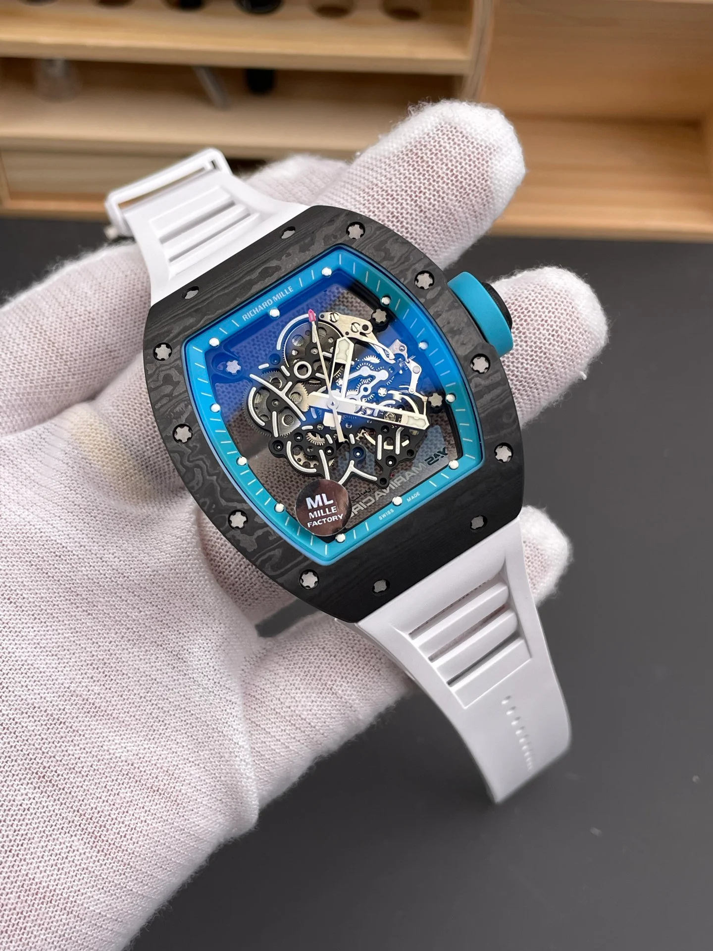 ML RM055 Abu Dhabi Blue Dial