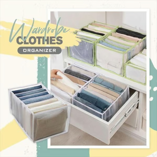 (🎁Hot Sale - SAVE 49% OFF) Wardrobe Clothes Organizer