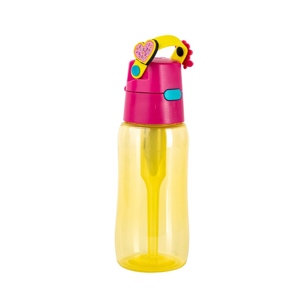 DAFI Butelka filtrująca 0,5 l Dafi Solid, 1 wkład, 2 x przypinka Sweety, żółta