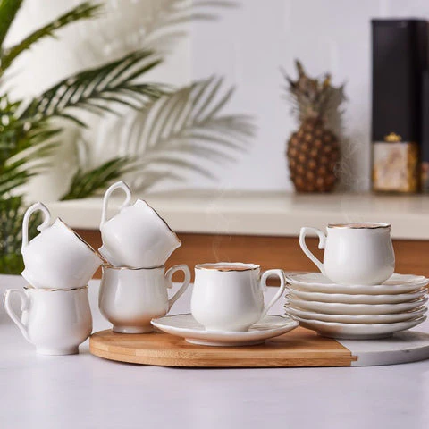 Service à café 12 pièces pour 6 personnes