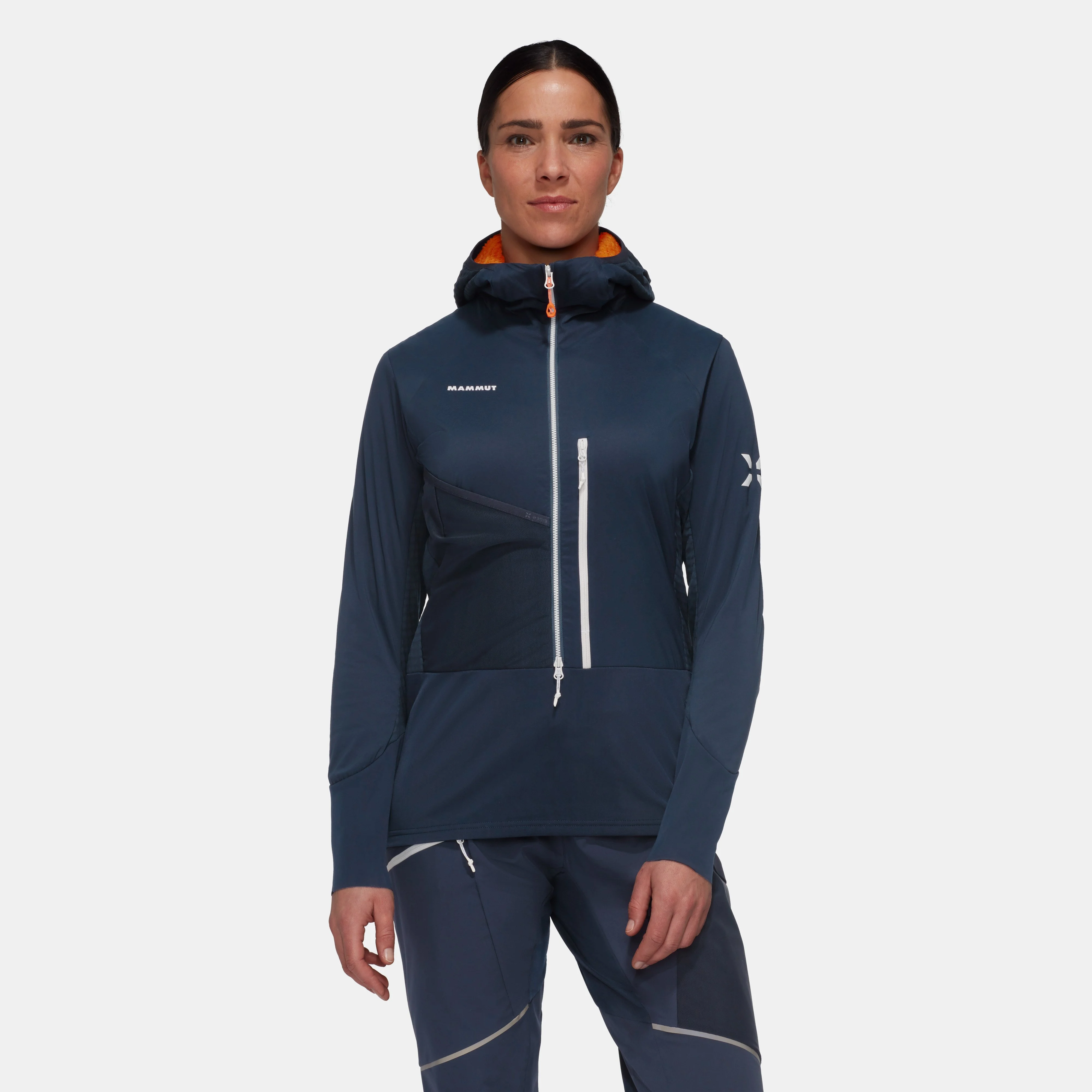 Eiger Speed ML Hybrid Half Zip Hoodie Women