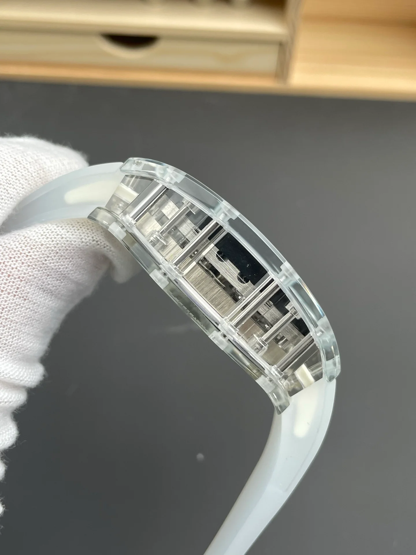 RM53-02 Transparent Sapphire Case