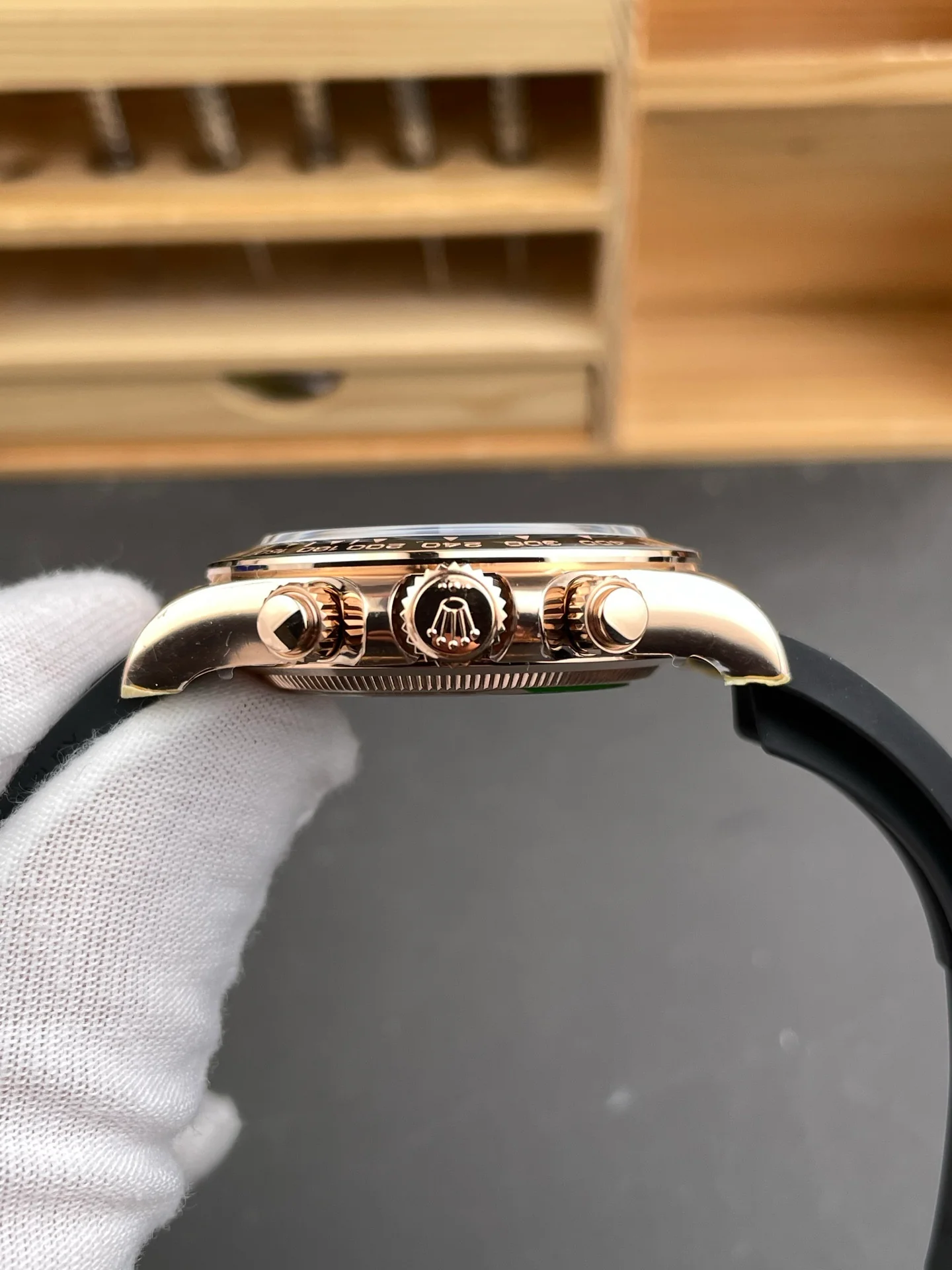 New Chocolate Daytona Rose Gold