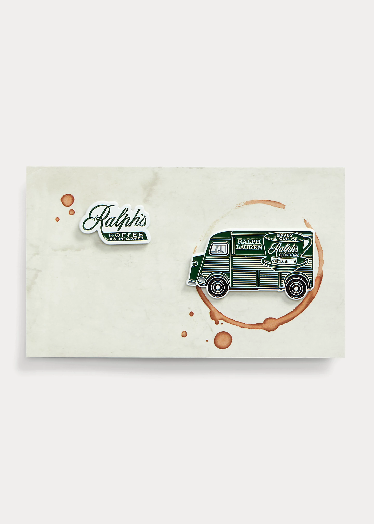Ralph's Coffee Truck Pin Set