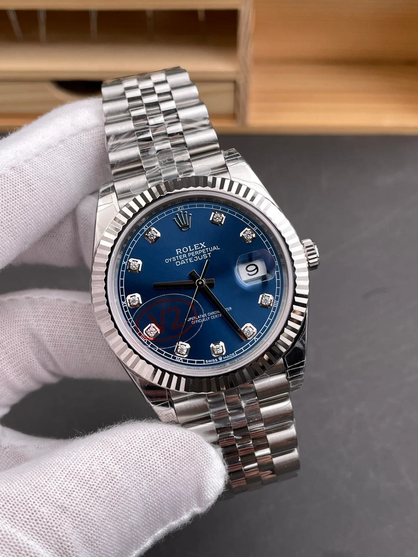 Blue Diamond Dial Datejust V2 Version