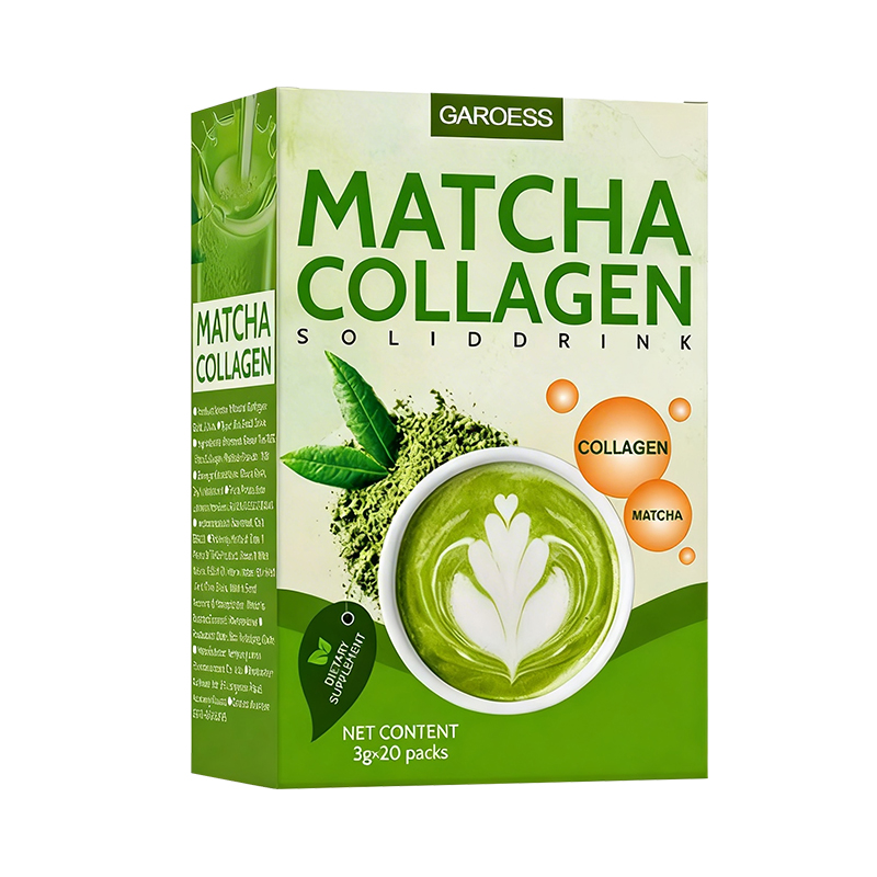 Matcha Collagen Powder 150g - Daily Collagen Supplement for Women & Men, Supports Hair Skin & Nails
