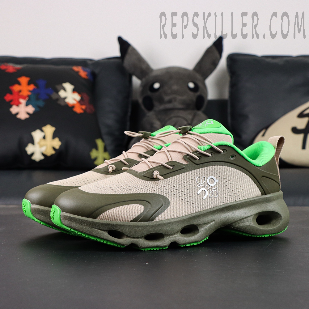 L X ON Cloudsolo ‘Khaki Green Sand’