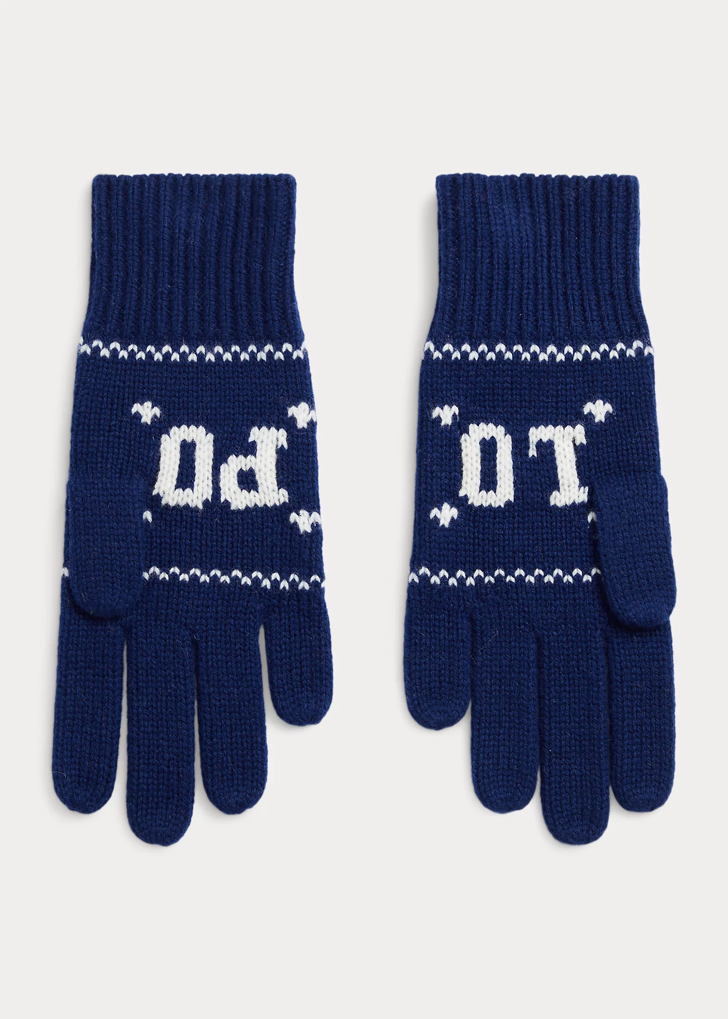 Fair Isle Wool-Blend Gloves