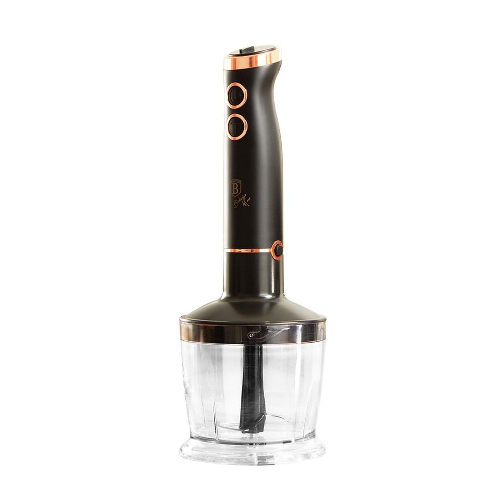 BERLINGERHAUS Blender ręczny BerlingerHaus Black Rose, 500 W, z akcesoriami, czarny