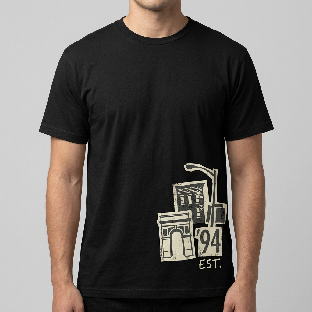 City Varsity Tee, Vintage Athletic Graphic T-Shirt, Unisex Streetwear Shirt CityTee3