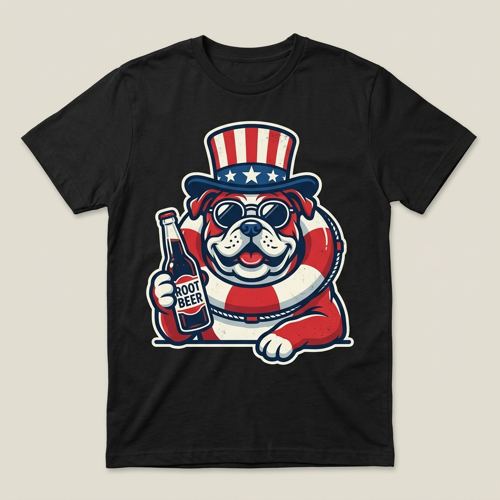 Unisex Loose Fit T-Shirt 100% Cotton Soft Comfortable Summer Casual Printed Top Sausage dog