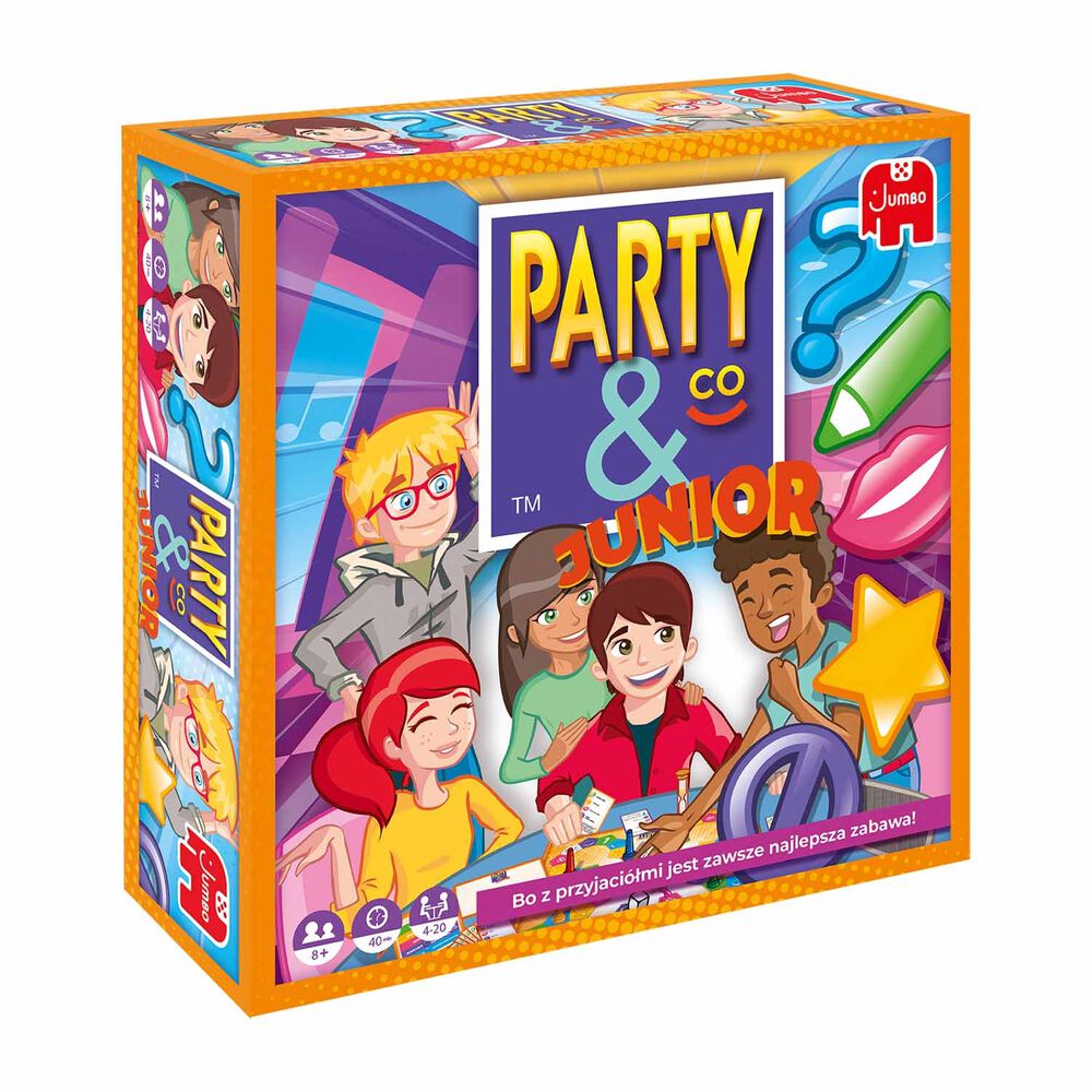 PARTY&COGra planszowa Party&Co Junior, 2 poziomy trudności, 8-12 lat
