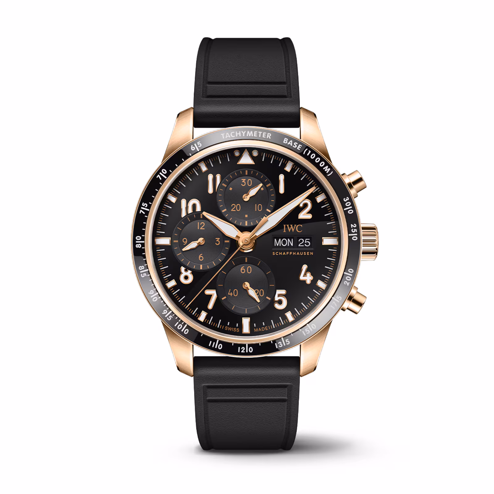 [2026 Mirror Grade]IWC Pilot's Performance Chronograph 41mm Mens Watch Black Rubber IW388309