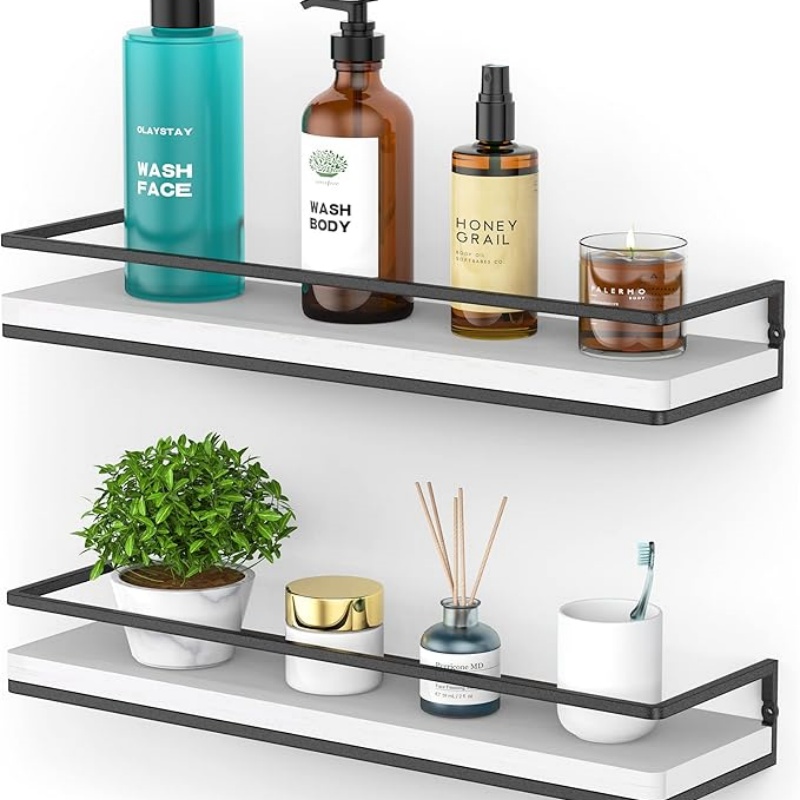 Floating Shelves Wall Mounted Set of 2
