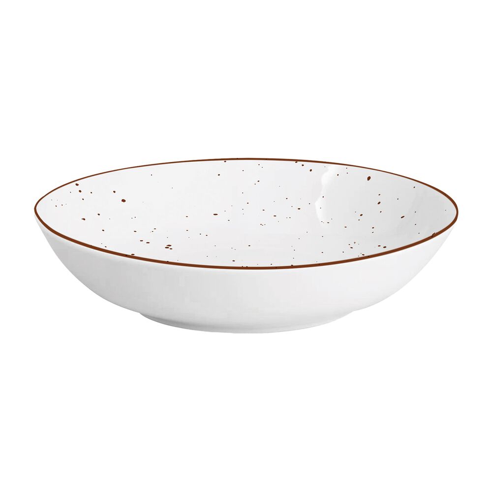 MG HOME Zestaw obiadowy z porcelany na 6 osób MG Home Gemma, 18 elementów, biały
