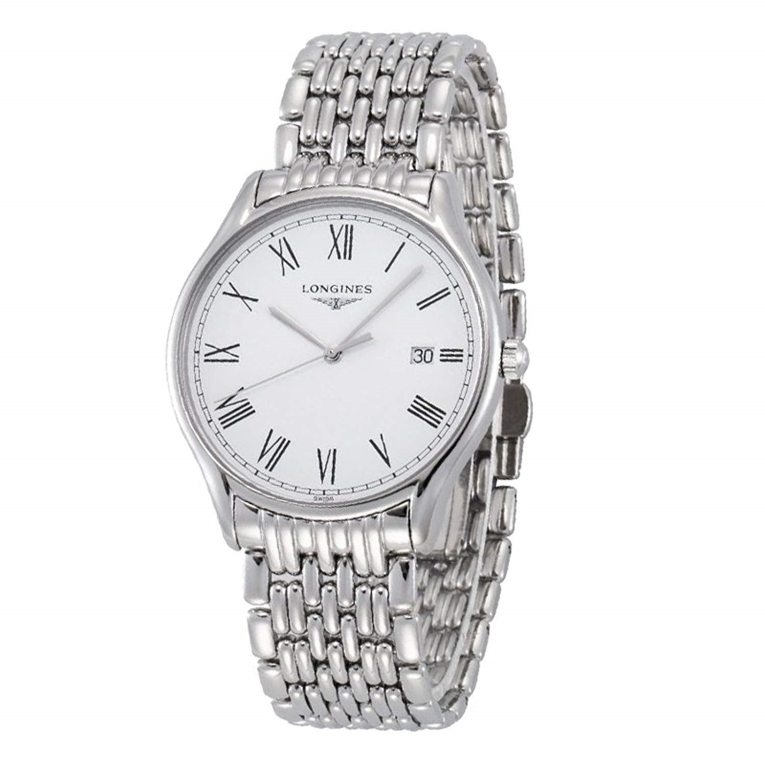 [2026 Mirror Grade]Longines Men's L4.859.4.11.6 Lyre Stainless Steel Watch