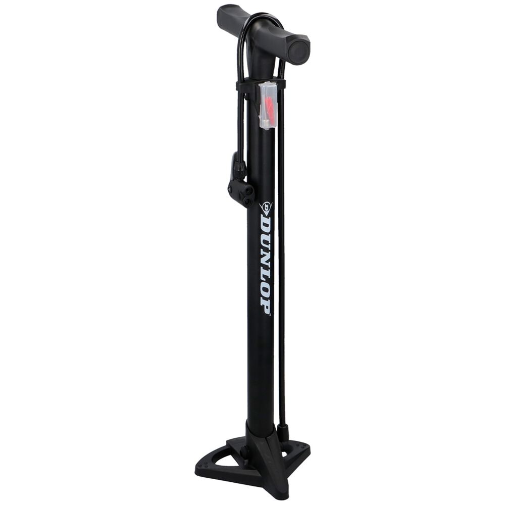DUNLOP Pompka rowerowa podłogowa Dunlop, 12 bar 174 PSI, 2 adaptery