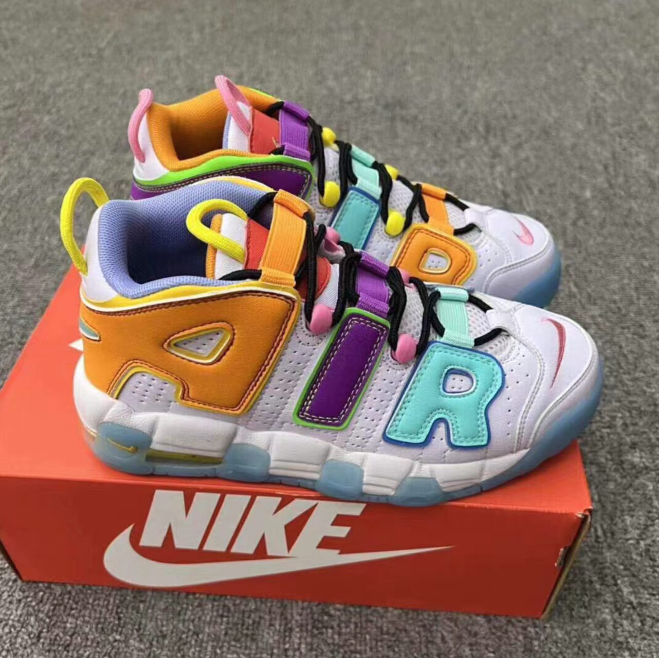 Nike Air More Uptempo Multi-Color
