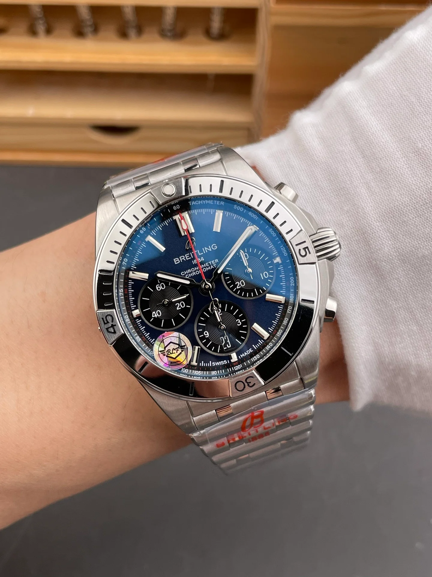 Chronomat B01 Blue Dial