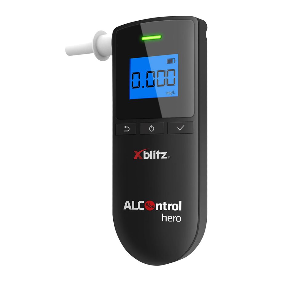 XBLITZ Alkomat Hero, elektrochemiczny, pamięć do 10 pomiarów
