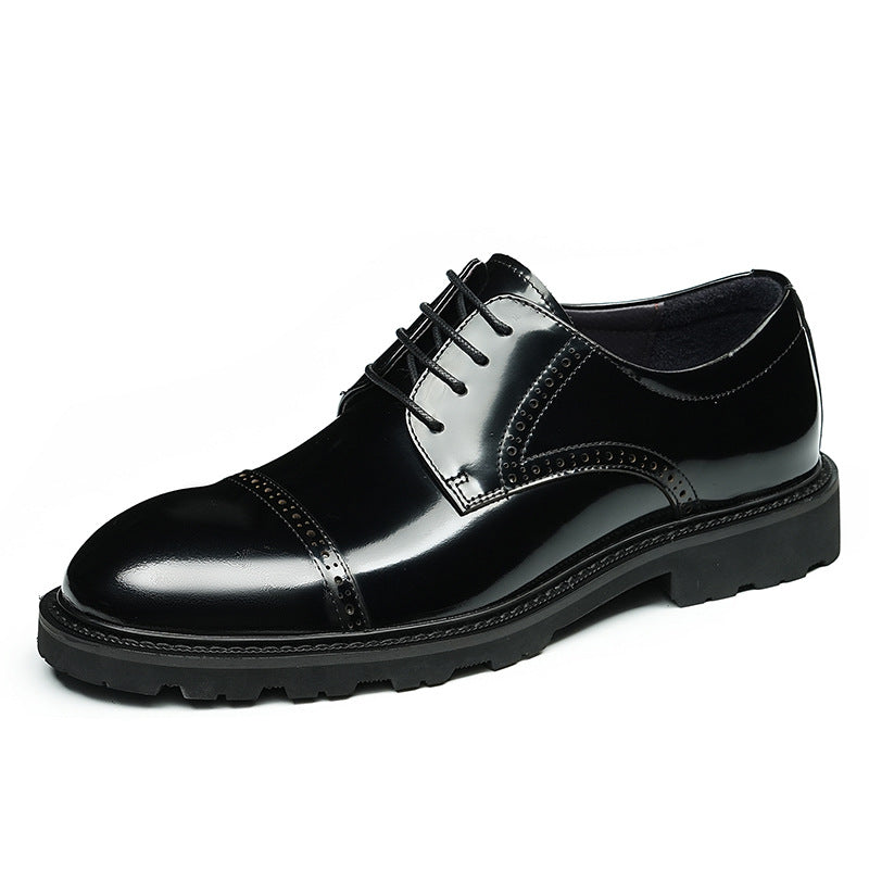 2026 New Men’s Brogue Business Derby Shoes 25869