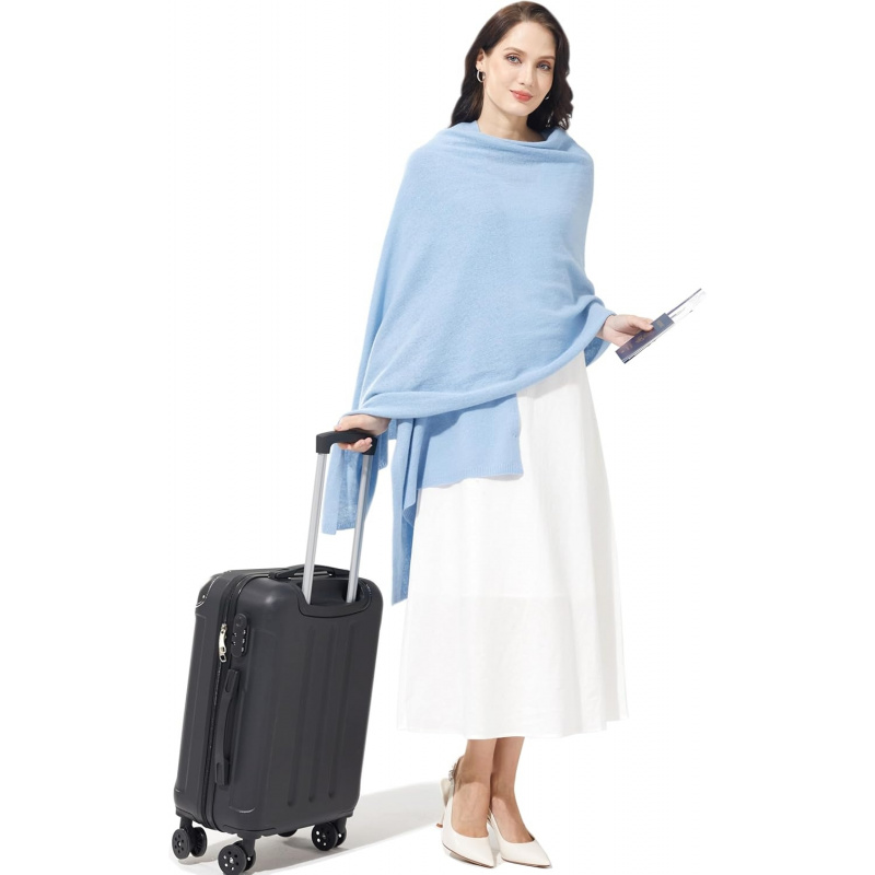 Soft Cashmere Blend Wrap Chic Scarf Stole for Women