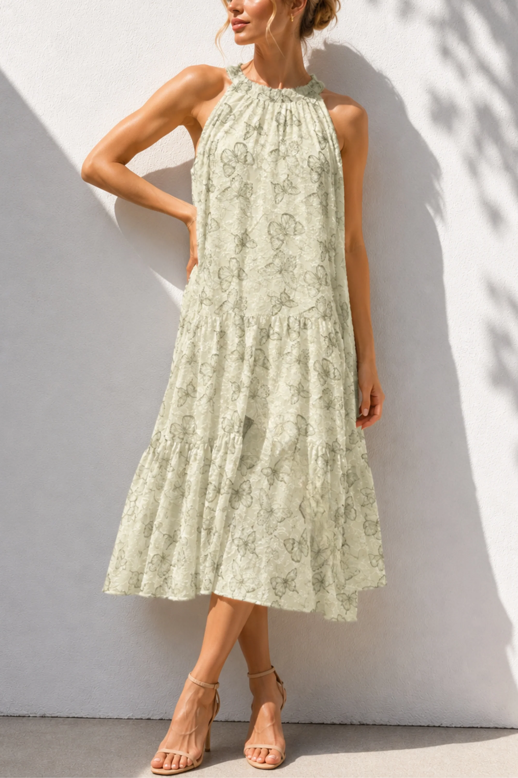 Papillon Ivory Butterfly Dress