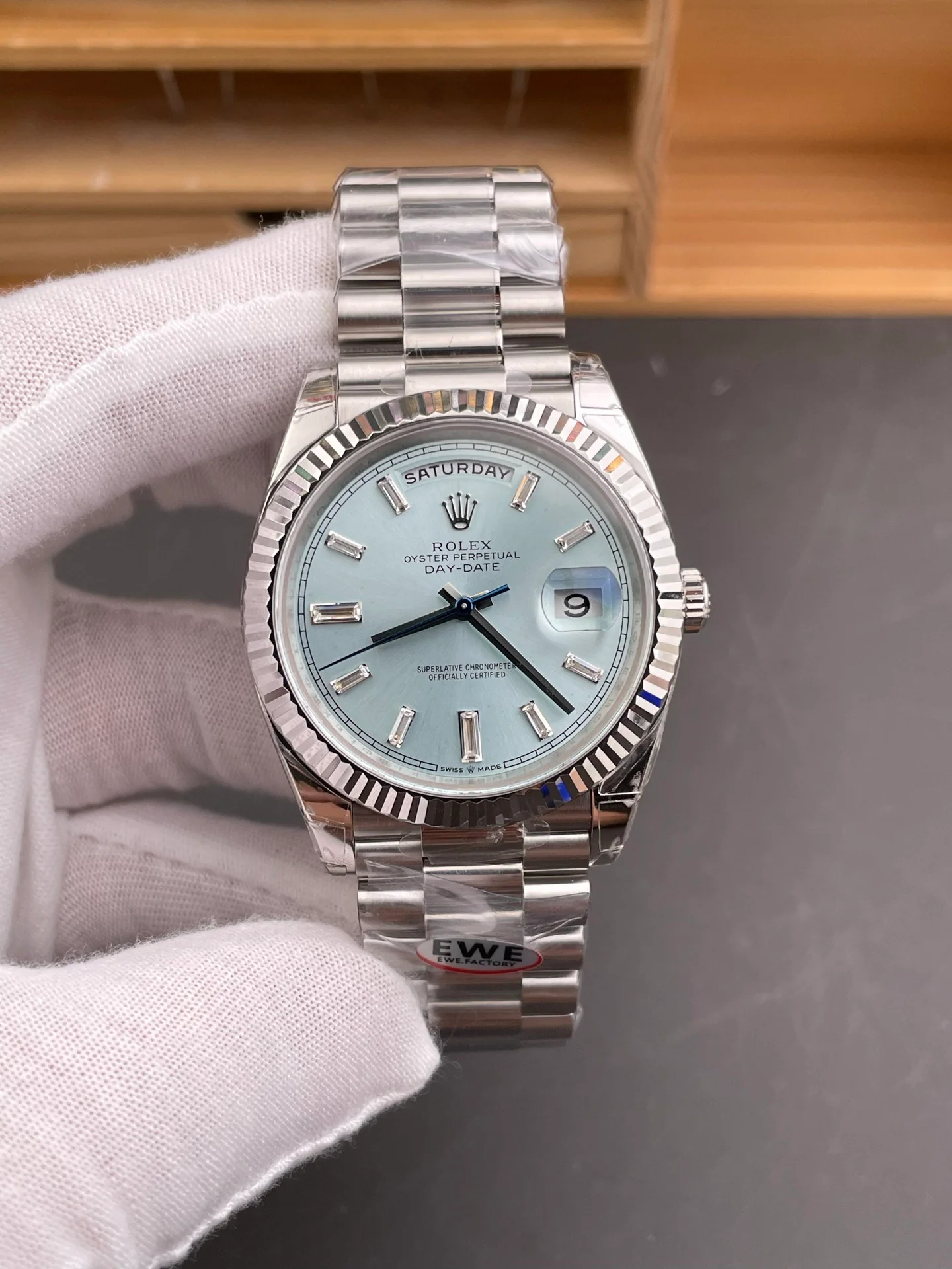 Day-Date Ice Blue Dial