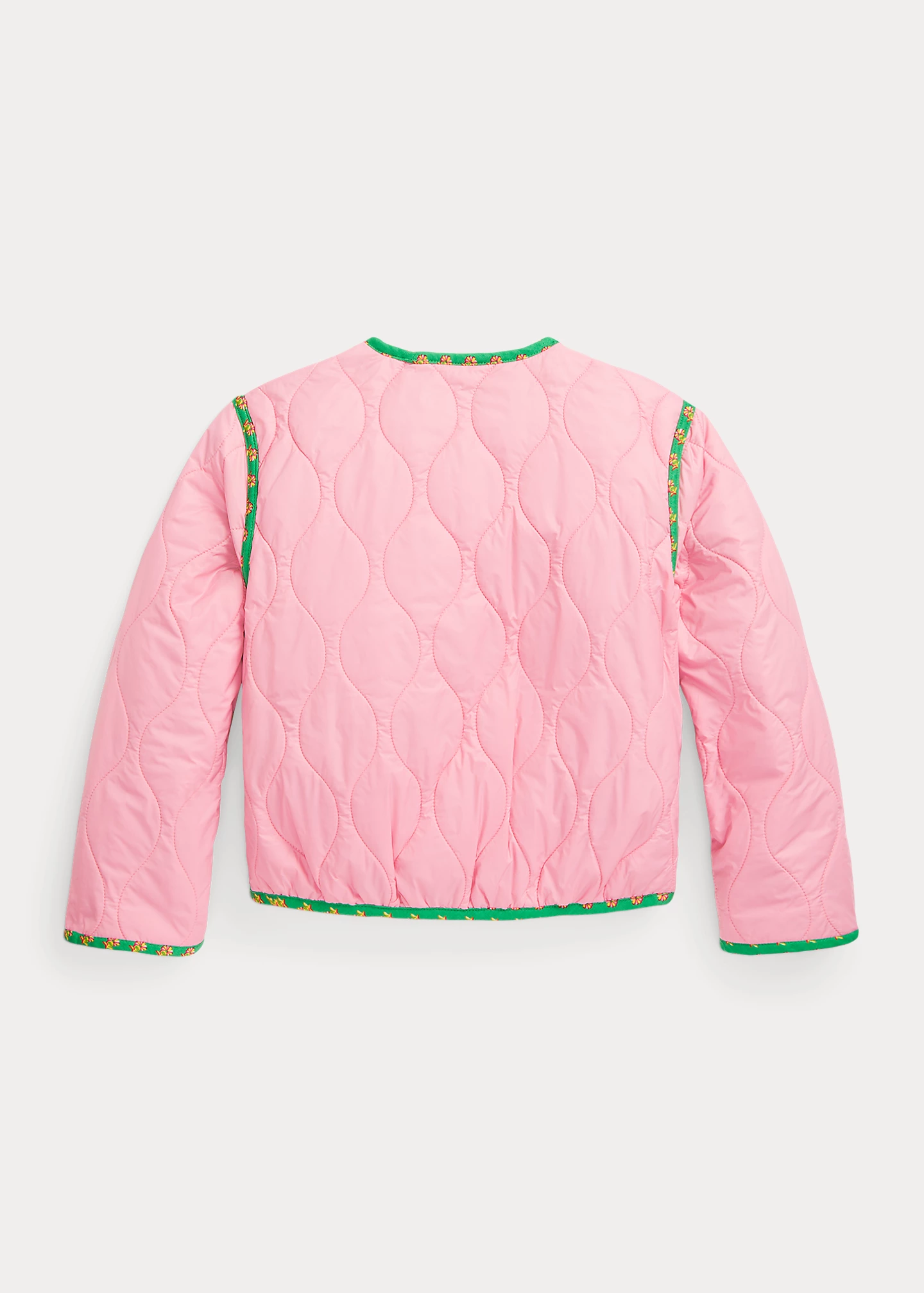 Floral Reversible Quilted Jacket