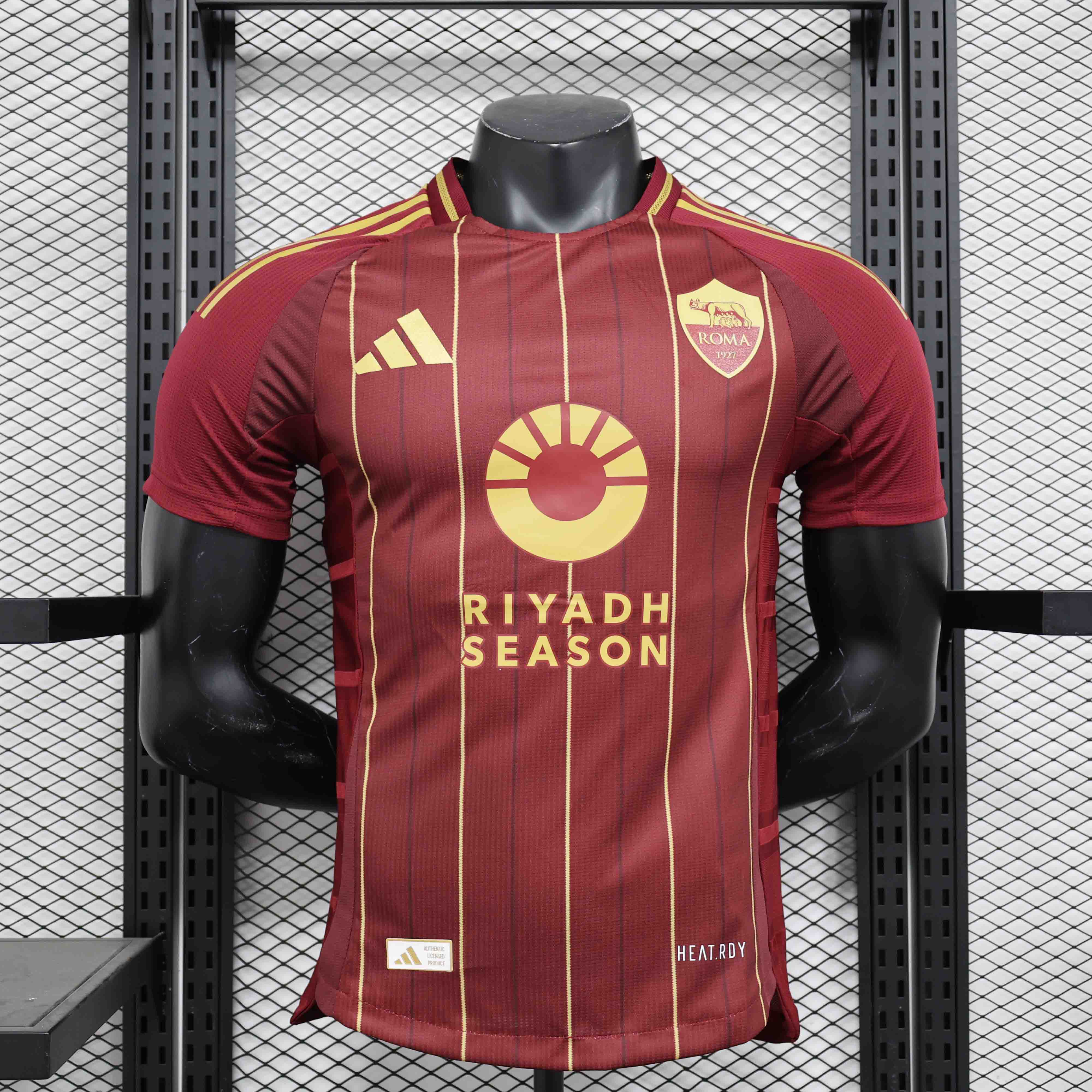 Roma Authentic Soccer Jersey Home Shirt 2024/25