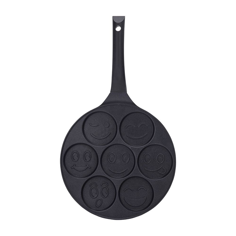 VALDINOX Patelnia aluminiowa do placków Valdinox, 26 cm, uśmiechnięte buźki