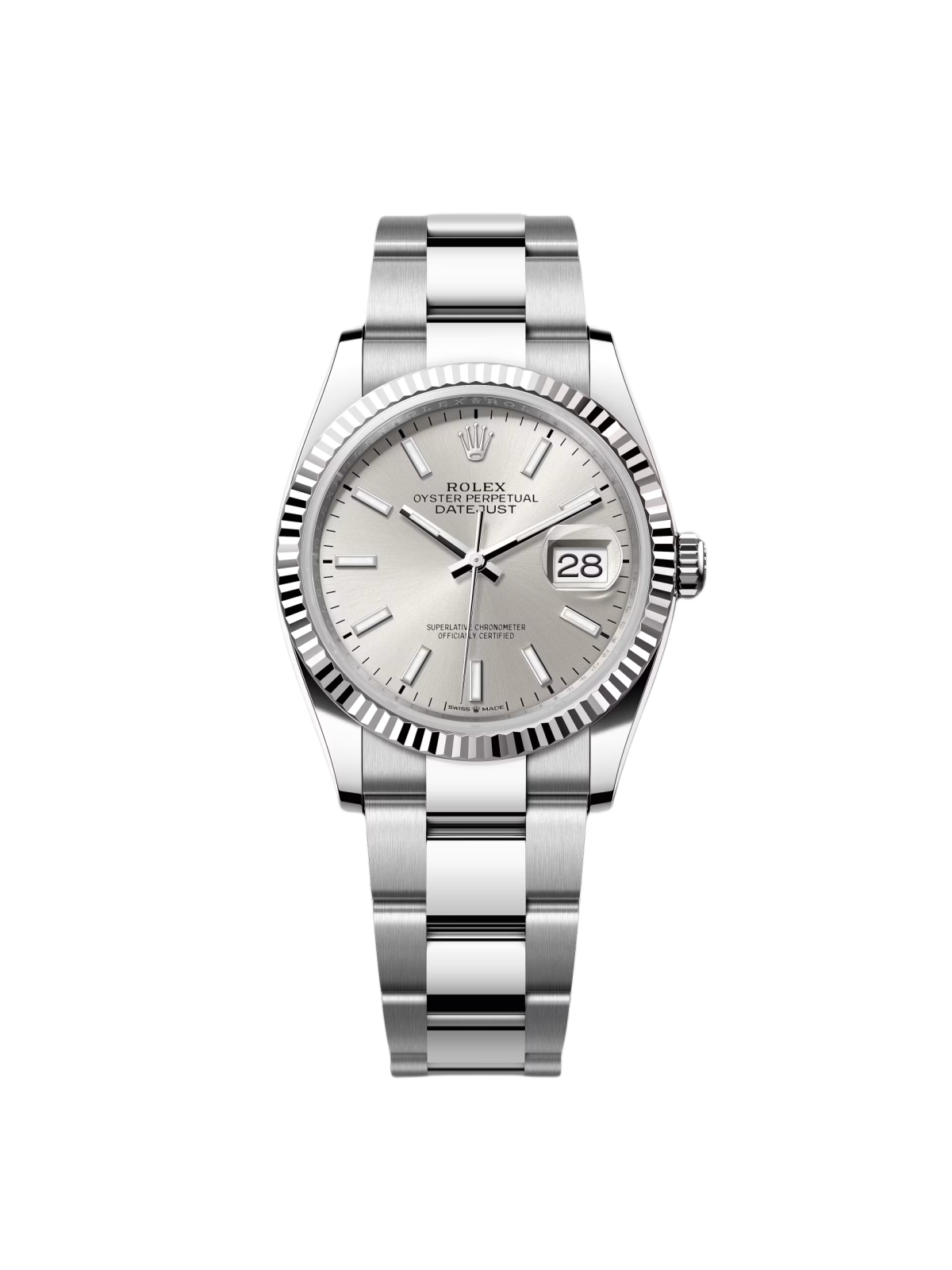 [2026 Mirror Grade]RLX  Datejust 36mm 126234 Silver Index Dial Oyster Stainless Steel