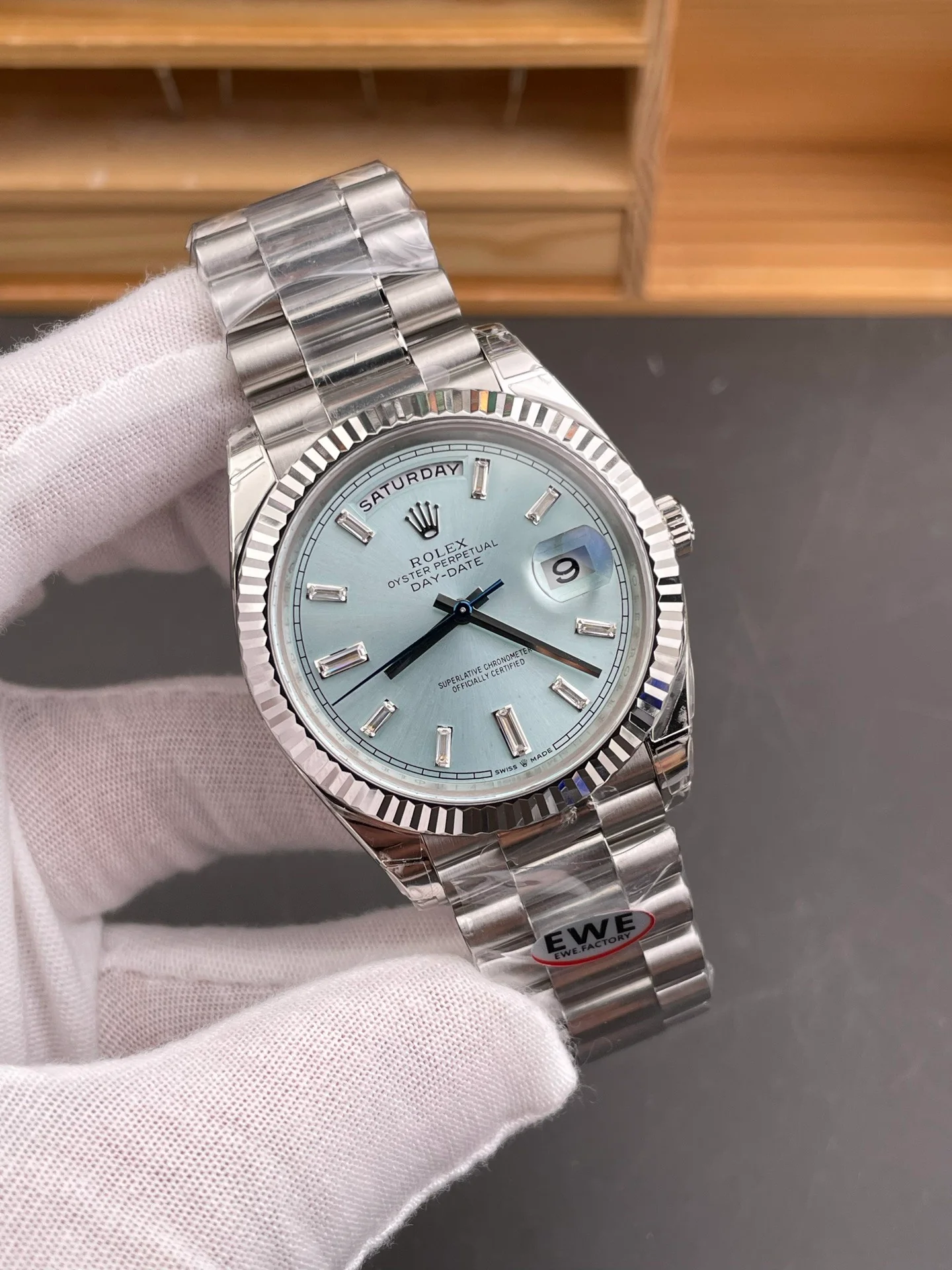 Day-Date Ice Blue Dial