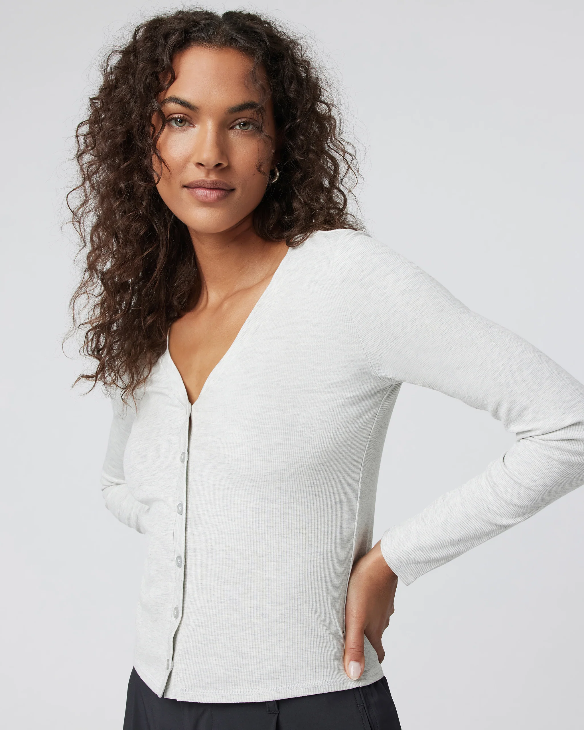 Long Sleeve Pose Cardigan