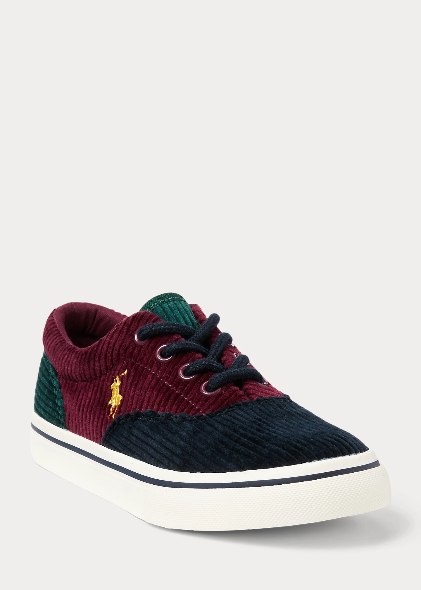 Keaton Color-Blocked Corduroy Sneaker
