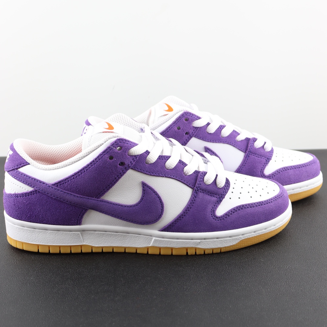KO NIKE SB DUNK LOW PRO ISO ORANGE LABEL COURT PURPLE DV5464-500