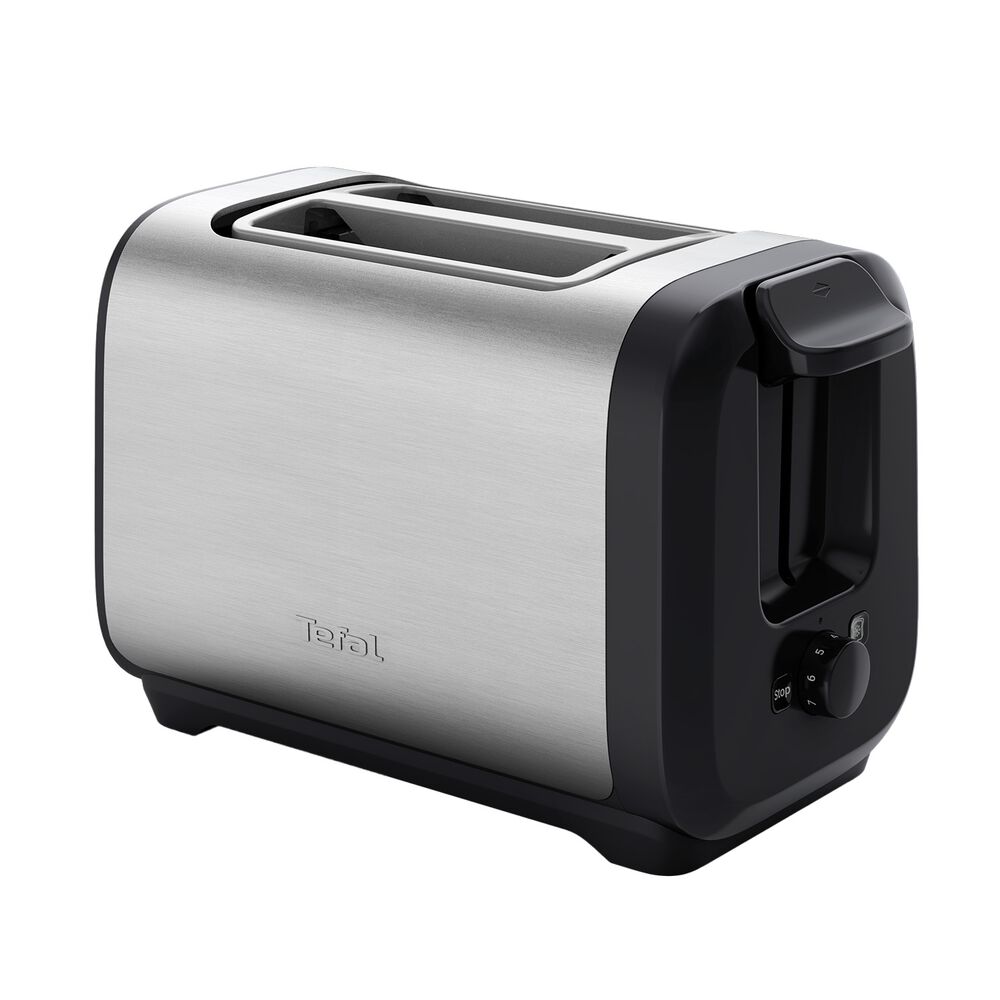 TEFAL Toster Tefal Subito, 1100-1300 W, z funkcją rozmrażania, srebrny