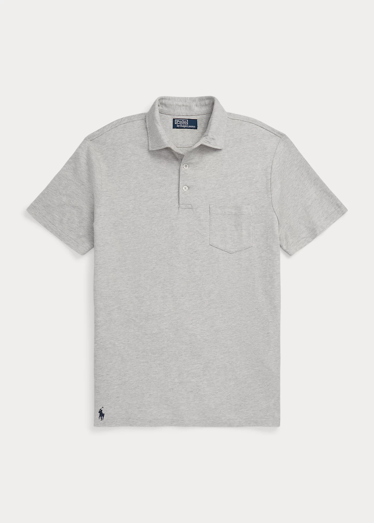 Custom Slim Fit Cotton-Linen Polo Shirt
