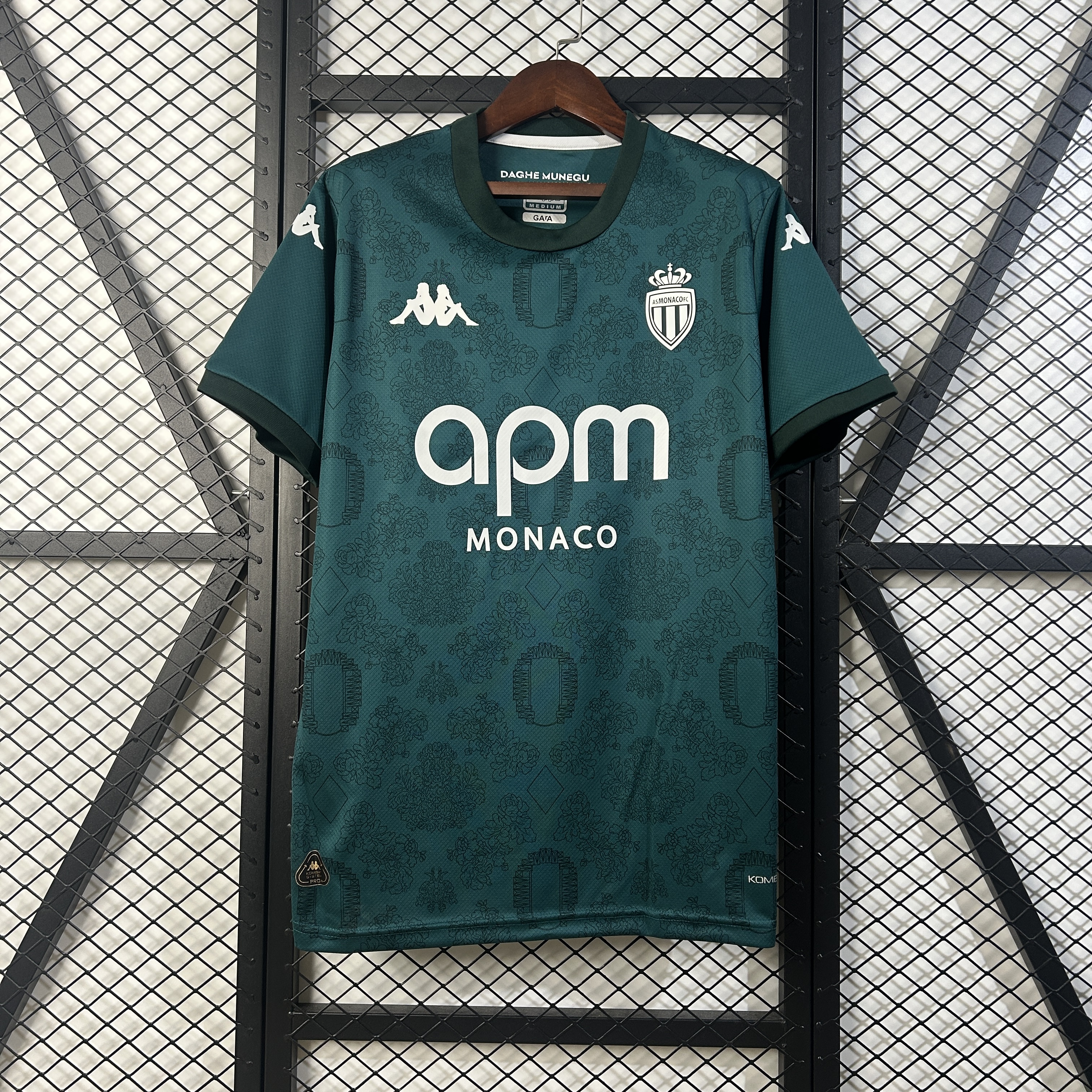 AS Monaco Soccer Jersey Away Custom Shirt 2024/25