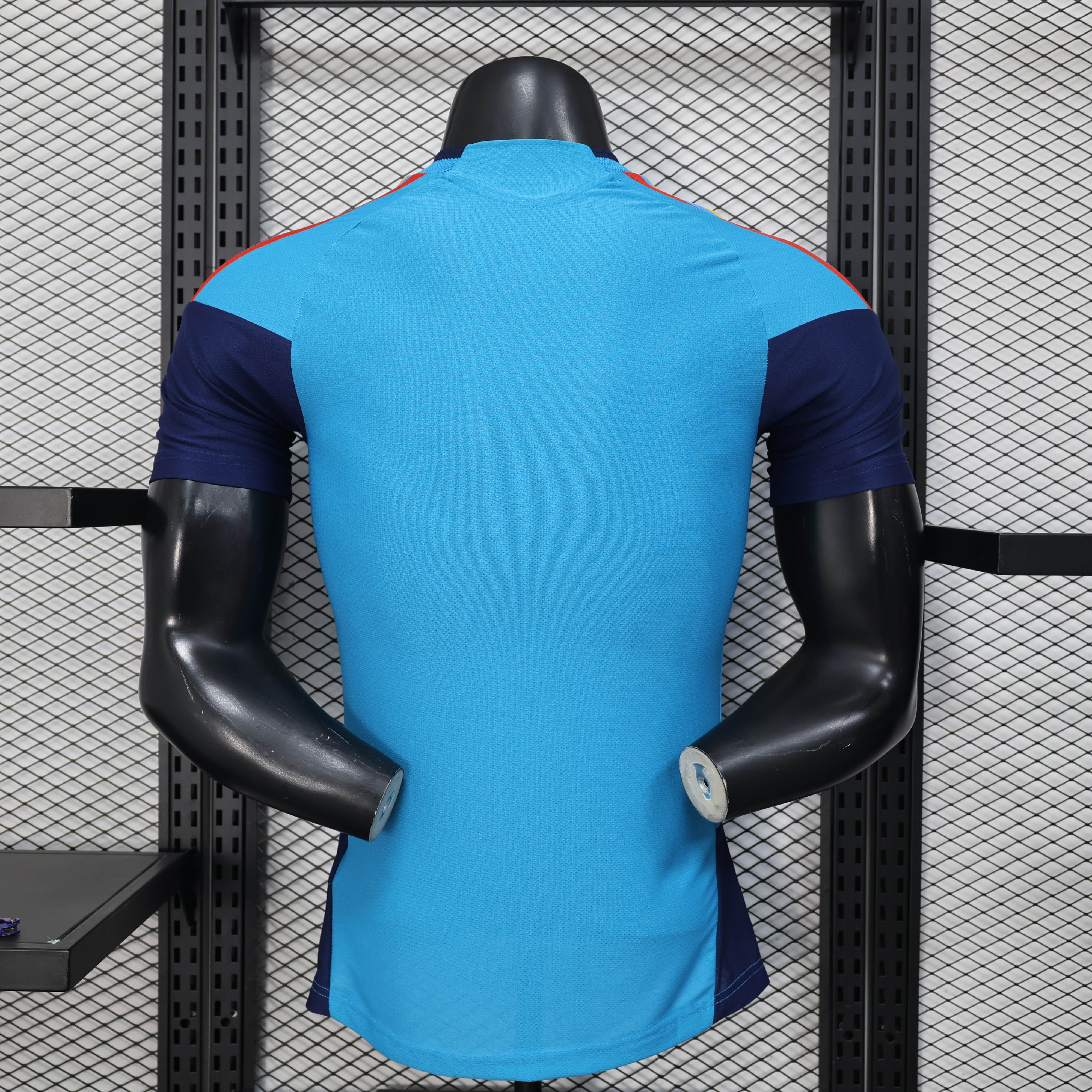 2026 Player Version Spain Training Suit Sky Blue Shirt